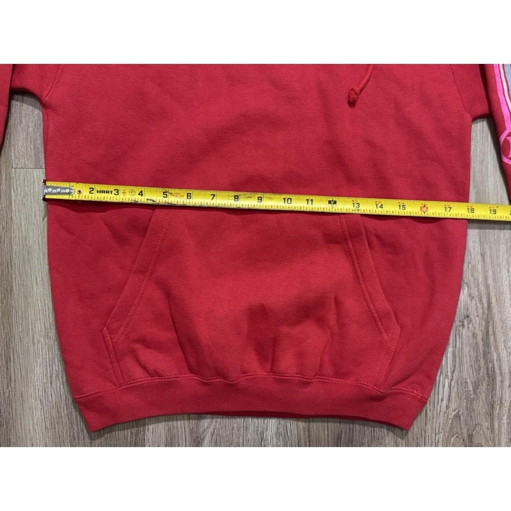 Y2K Hurley Red Women‎ Hoodie Size S - Picture 3 of 8